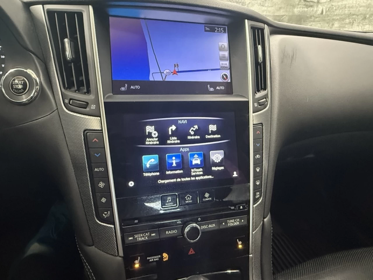 2016 Infiniti Q50 3.0t AWD NAV CUIR TOIT S,CHAUFFANT**APPROUVÉE 99,9 Image principale