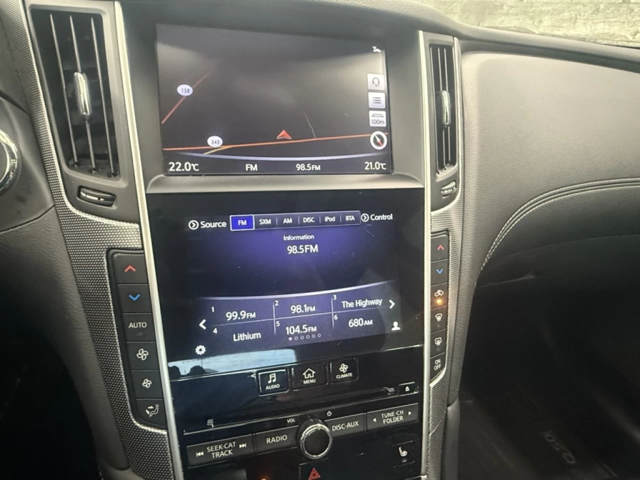 2019 Infiniti Q50 3.0t AWD AUTO NAV TOIT CAM BLUETOOTH S,CHAUFFANT * Image principale