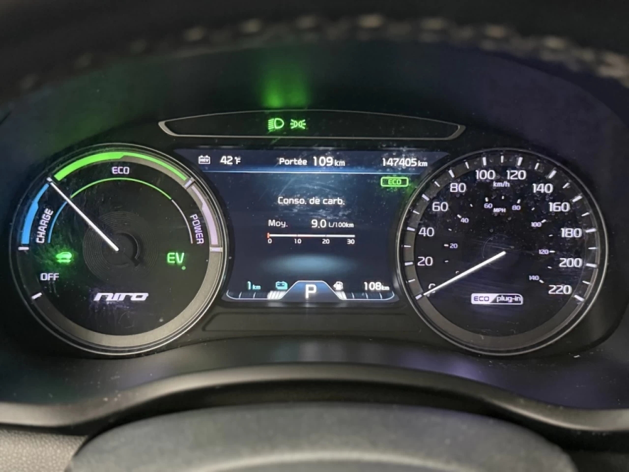 2019 Kia Niro EX HYBRID PLUG-IN CUIR TOIT **APPROUVÉ À 99.9%** Image principale