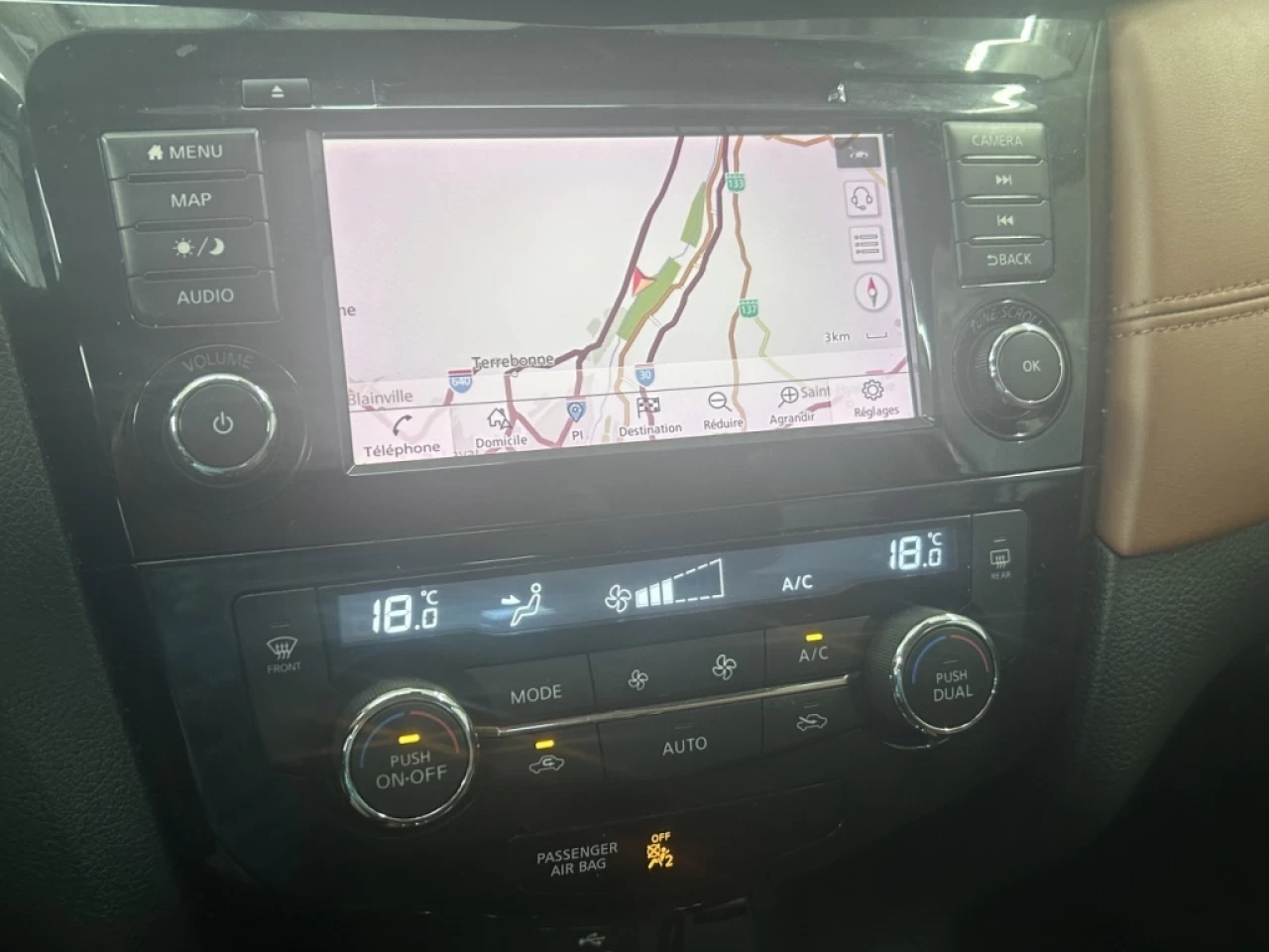 2018 Nissan Rogue SL AWD AUTO NAV TOIT CUIR **APPROUVÉE 99,9%** Image principale