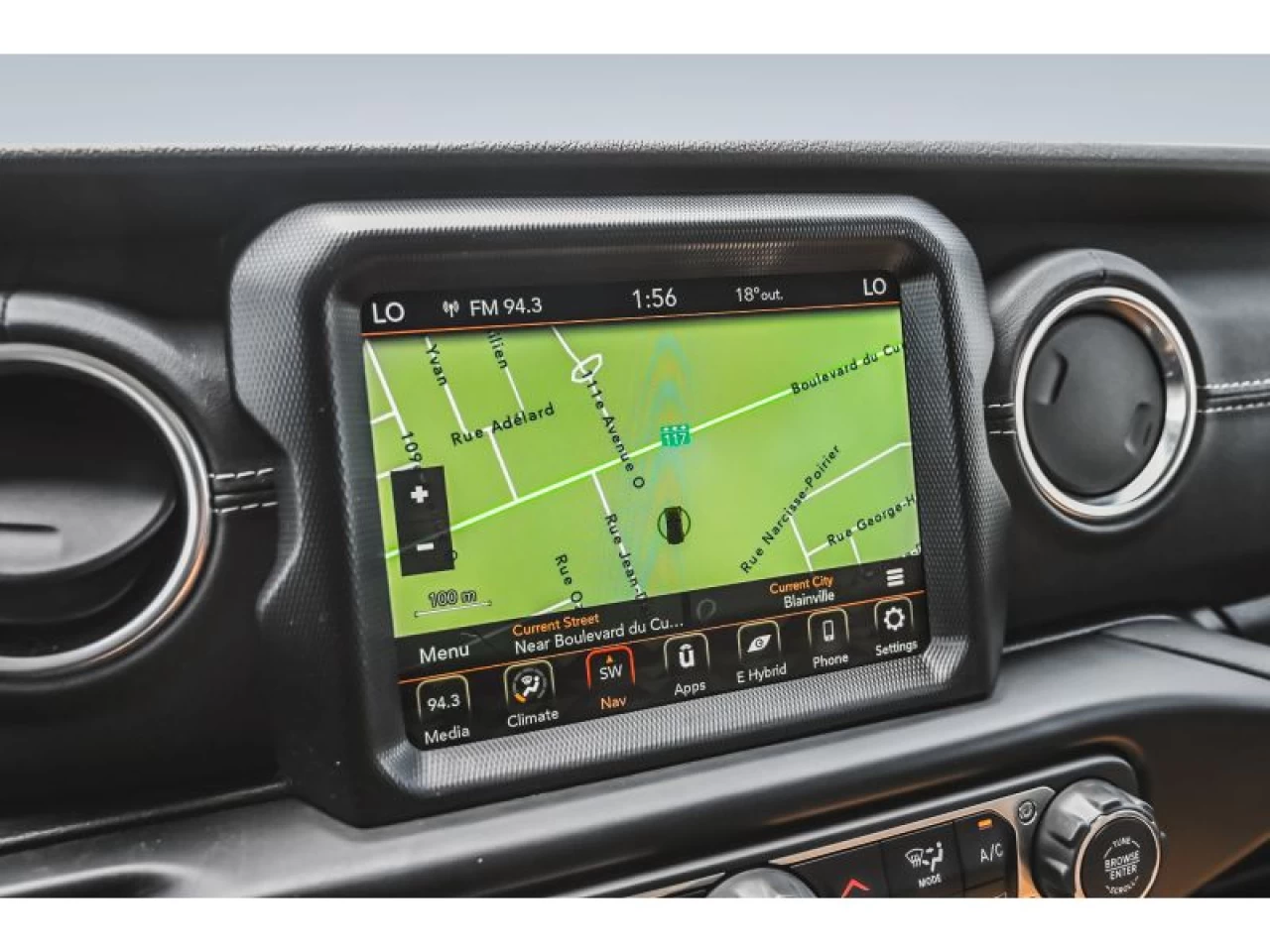 2022 Jeep Wrangler 4XE Sahara 4X4 GROUPE TEMPS FROID ATTELAGE REMORQU Image principale