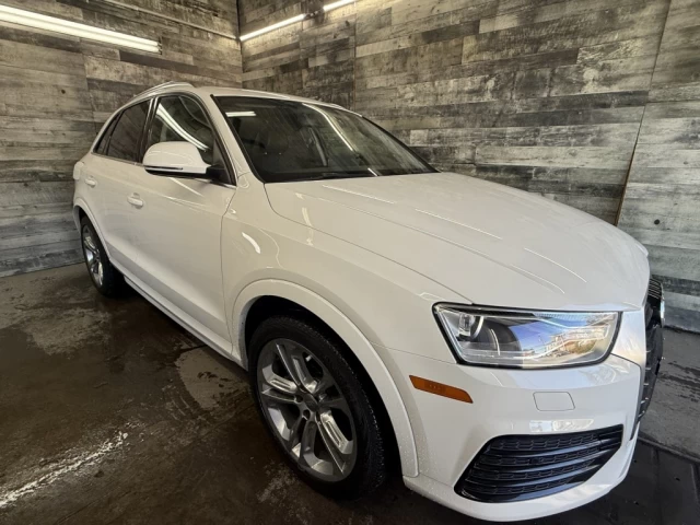 Audi Q3 Progressiv AWD CUIR NAV TOIT PANO **APPROUVÉ À 99. 2018