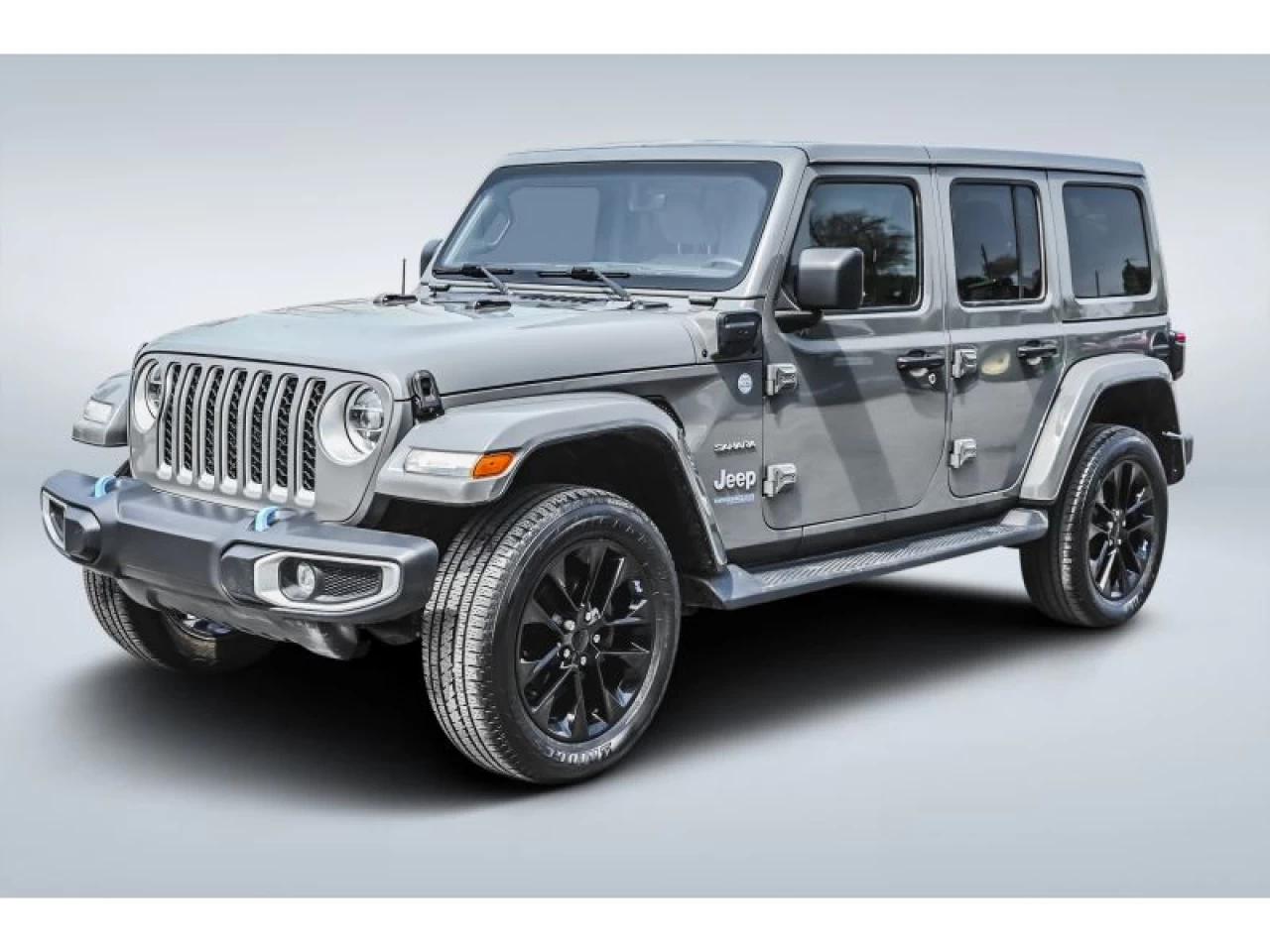 2022 Jeep Wrangler 4XE Sahara 4X4 GROUPE TEMPS FROID ATTELAGE REMORQU Image principale