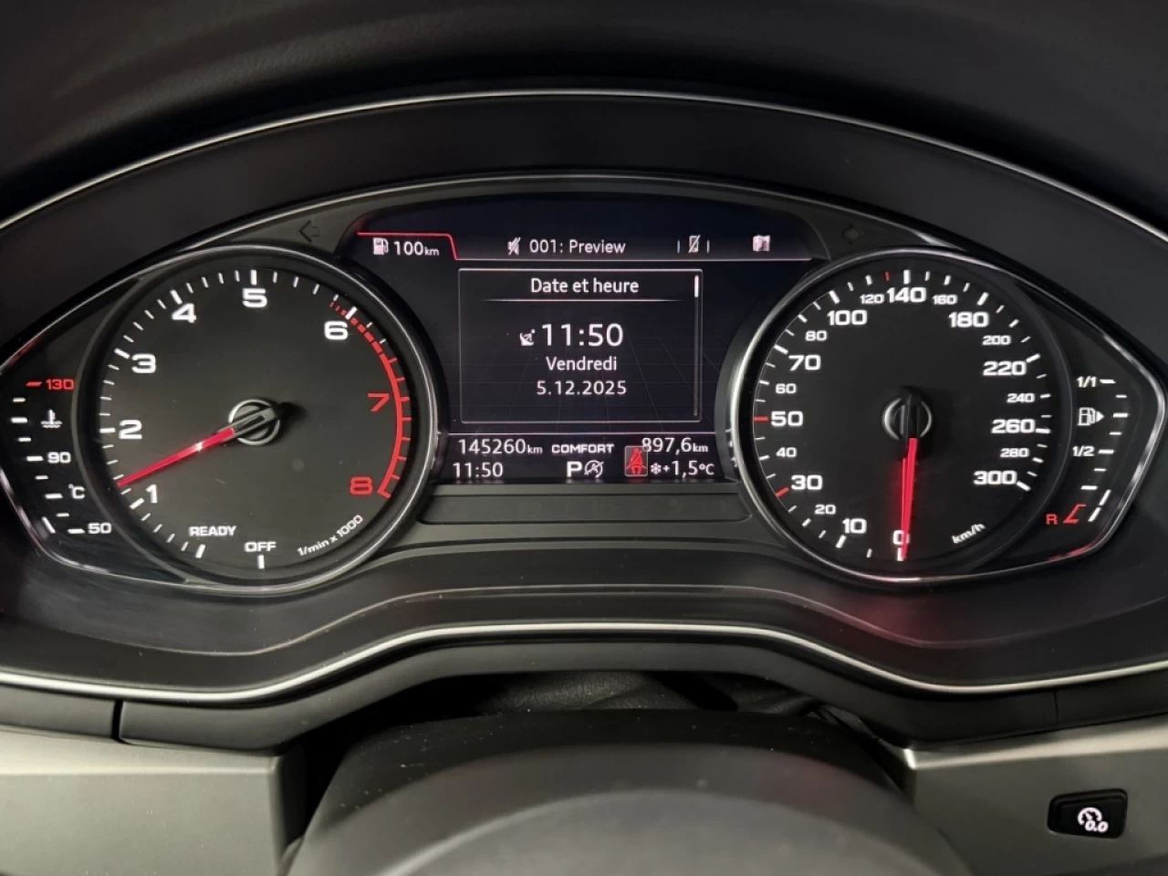 2018 Audi A4 Komfort Awd Cuir Navigation sieges chauffant Bluet Image principale