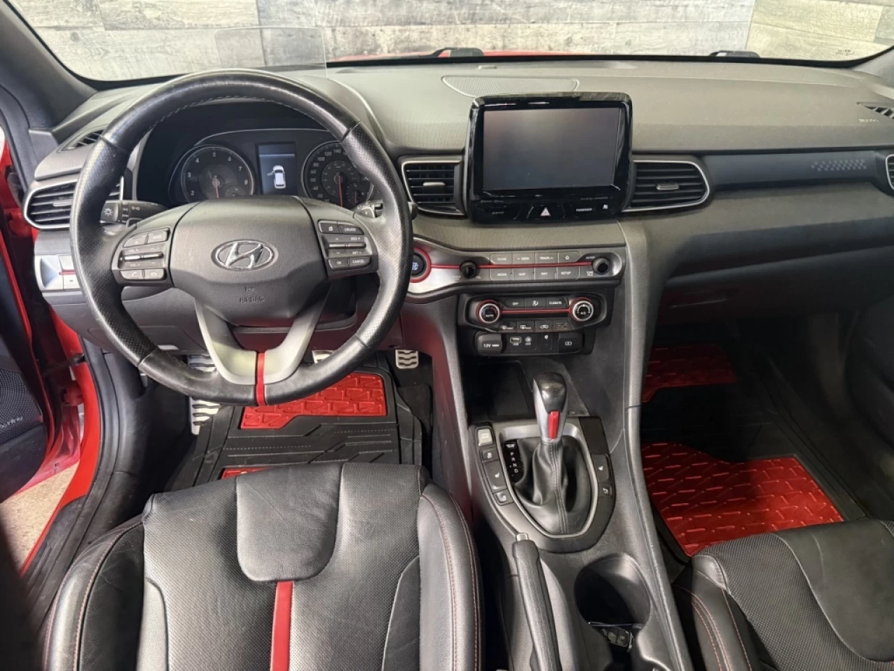2019 Hyundai Veloster Turbo Tech AUTO CUIR TOIT NAV **APPROUVÉ À 99.9%** Main Image