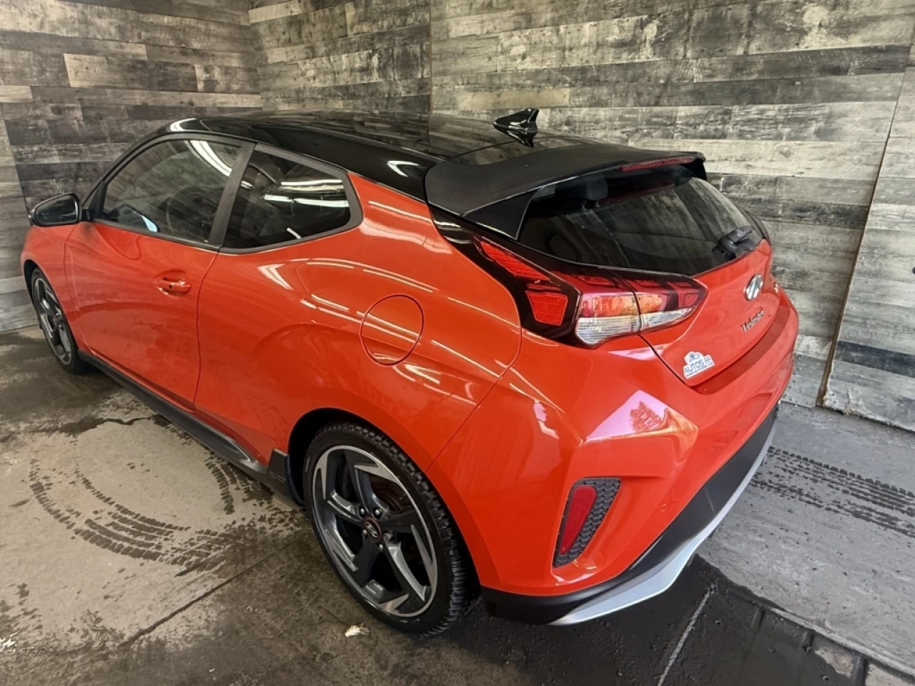 2019 Hyundai Veloster Turbo Tech AUTO CUIR TOIT NAV **APPROUVÉ À 99.9%** Main Image