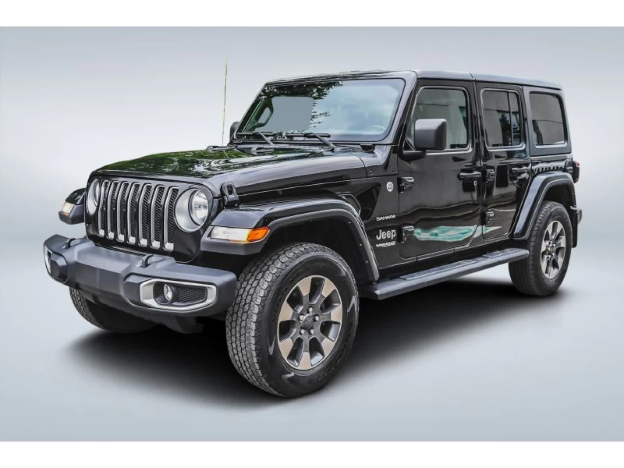 2021 Jeep Wrangler Unlimited Sahara CUIR 2 TOITS SYSTEME ALPINE Image principale