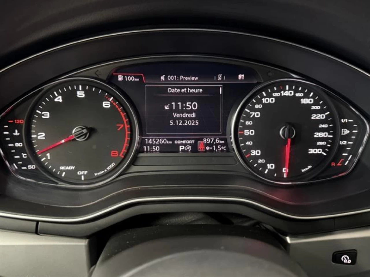 2018 Audi A4 Komfort Awd Cuir Navigation sieges chauffant Bluet Image principale