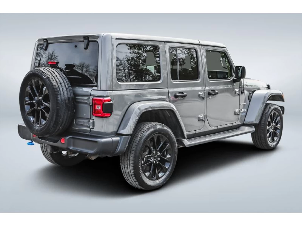 2022 Jeep Wrangler 4XE Sahara 4X4 GROUPE TEMPS FROID ATTELAGE REMORQU Main Image