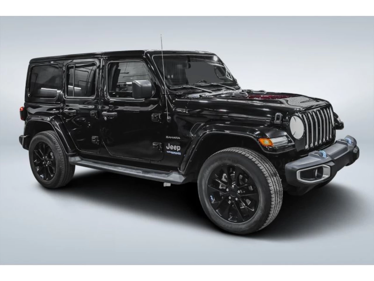 2022 Jeep Wrangler 4XE Unlimited Sahara 4x4 CUIR 2 TOITS Image principale