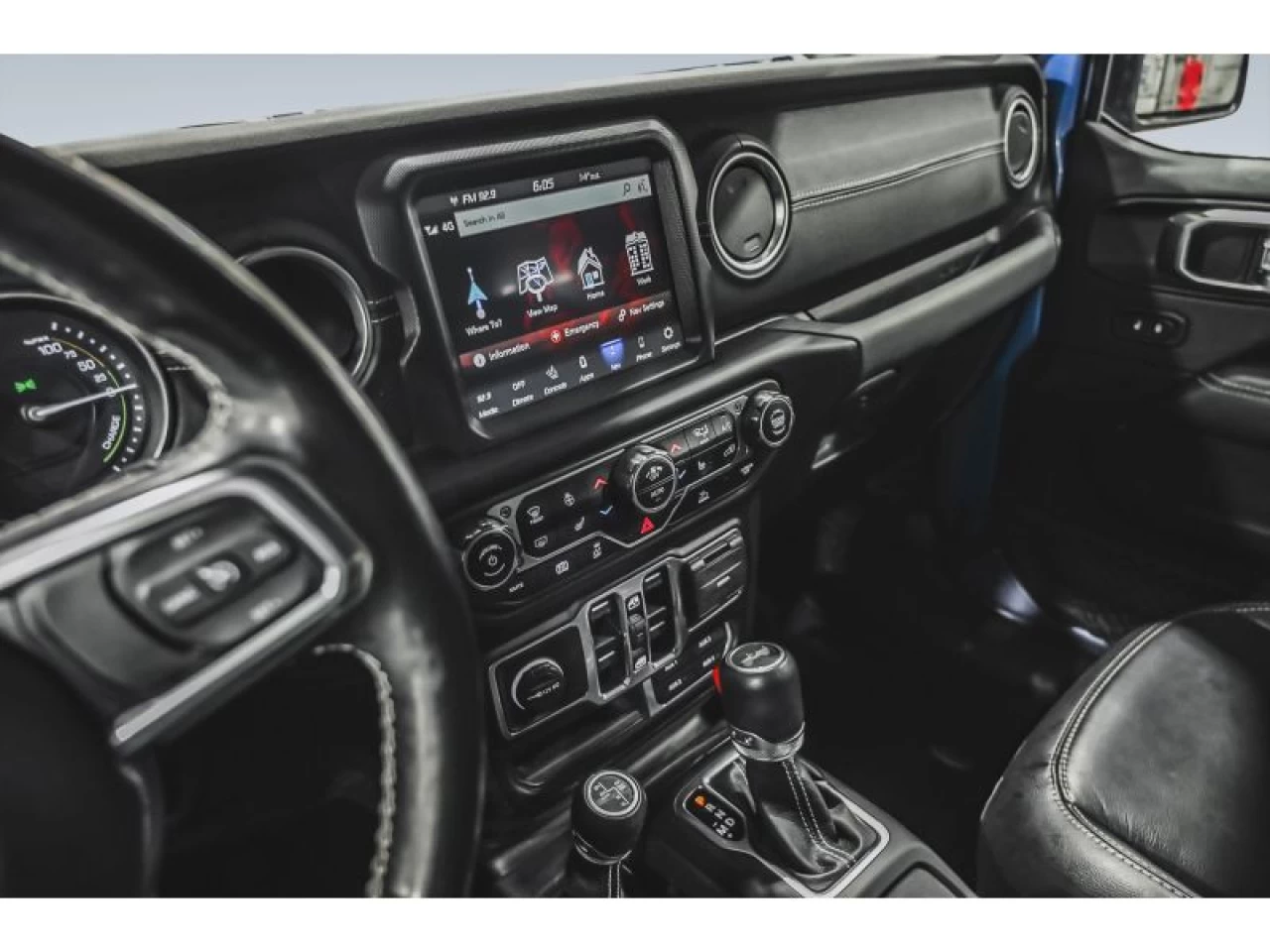 2023 Jeep Wrangler 4XE Sahara 4x4 SKY ONE-TOUCH TRAILER TOW Image principale