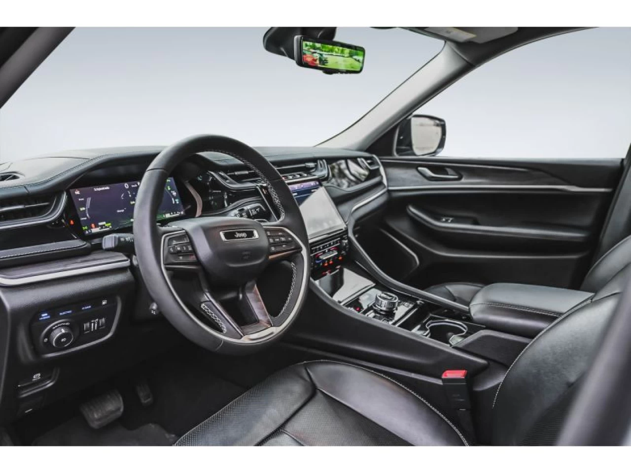 2022 Jeep Grand Cherokee 4xe 4x4 LUXURY REAR SEAT VIDEO PASSENGER SCREEN Image principale