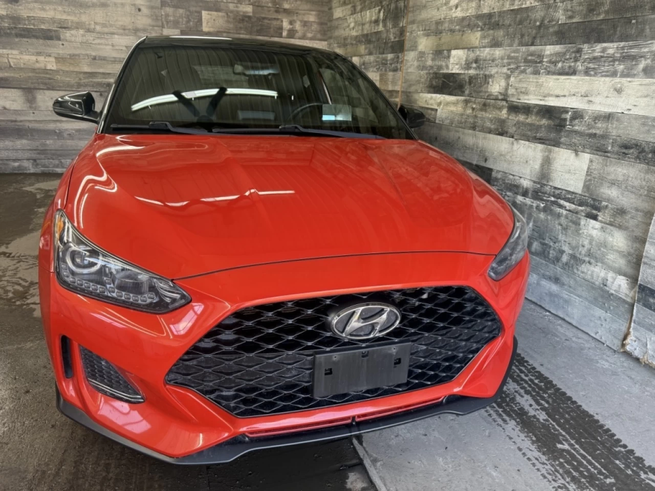 2019 Hyundai Veloster Turbo Tech AUTO CUIR TOIT NAV **APPROUVÉ À 99.9%** Main Image