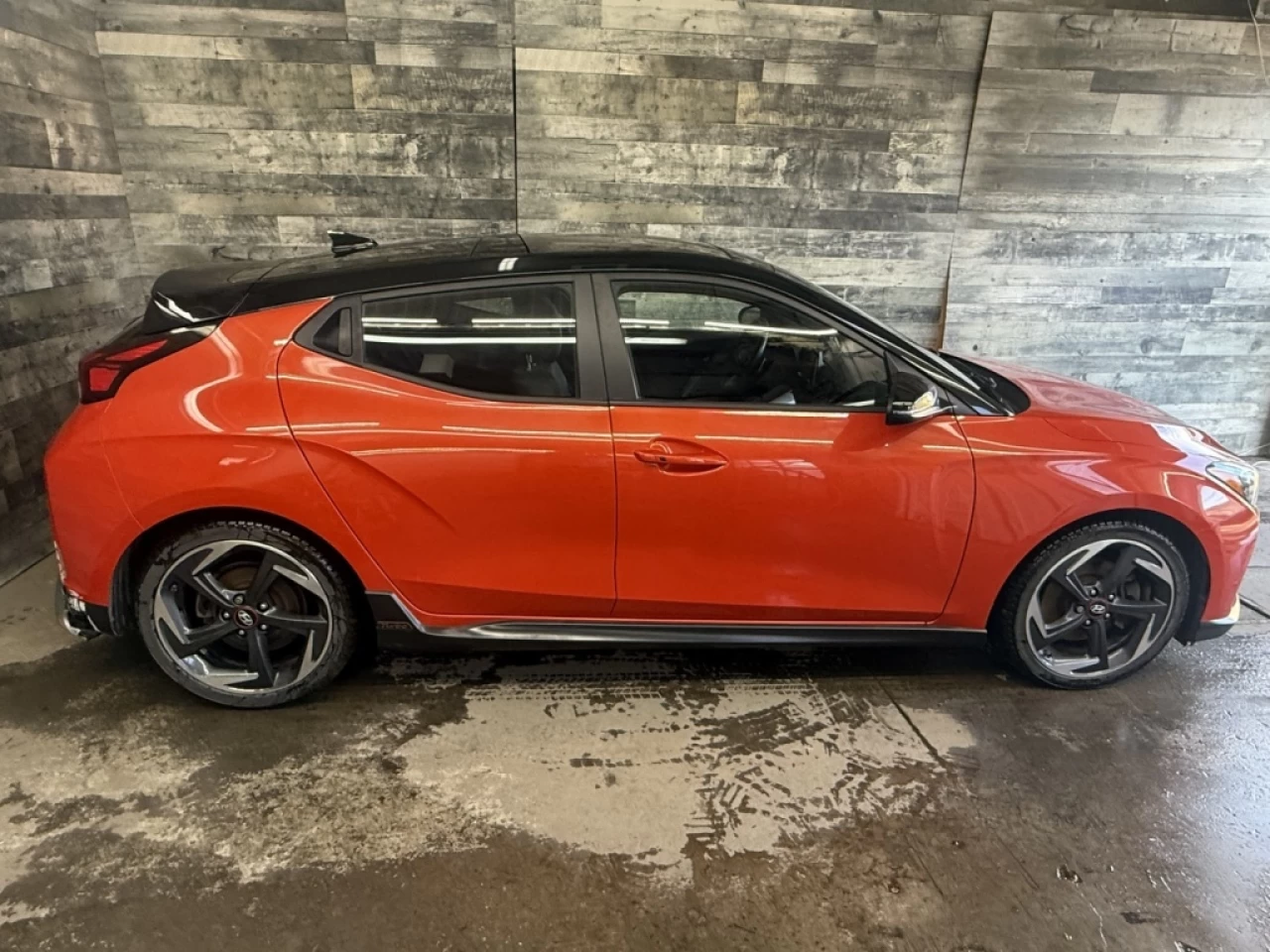 2019 Hyundai Veloster Turbo Tech AUTO CUIR TOIT NAV **APPROUVÉ À 99.9%** Main Image