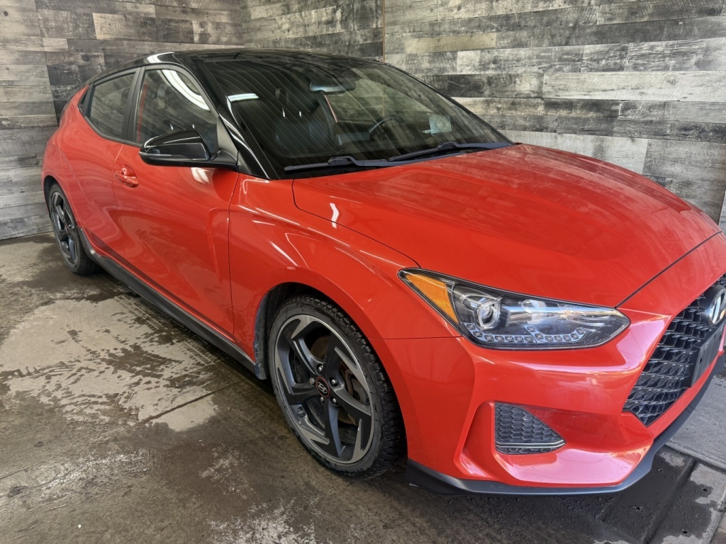 Hyundai 2019 Veloster Turbo Tech AUTO CUIR TOIT NAV **APPROUVÉ À 99.9%**