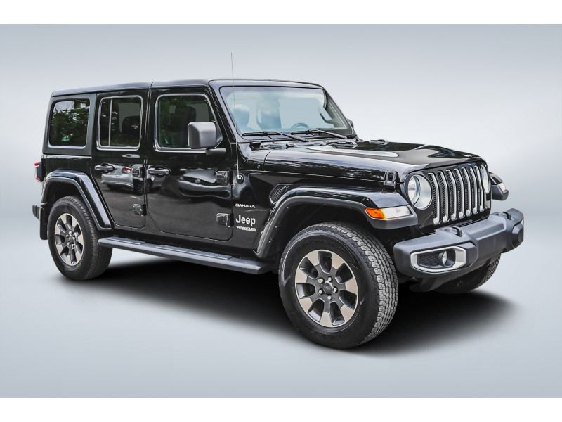 Jeep 2021 Wrangler Unlimited Sahara CUIR 2 TOITS SYSTEME ALPINE