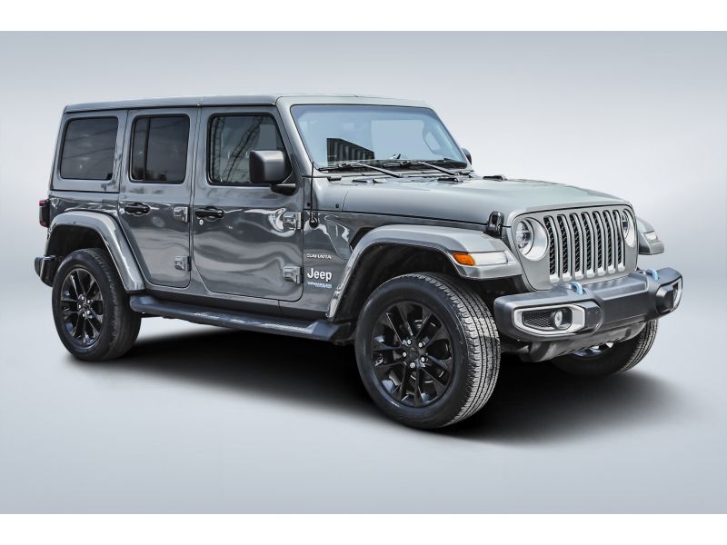 Jeep 2022 Wrangler 4XE Sahara 4X4 GROUPE TEMPS FROID ATTELAGE REMORQU