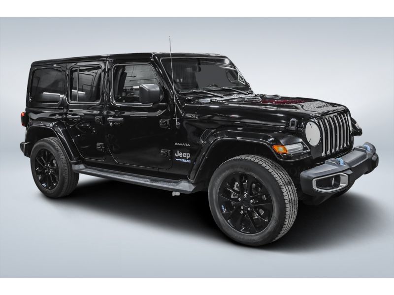 Jeep 2022 Wrangler 4XE Unlimited Sahara 4x4 CUIR 2 TOITS